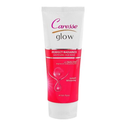 Caresse Glow Perfect Radiance Whitening Face Wash, For All Skin Types, 100ml