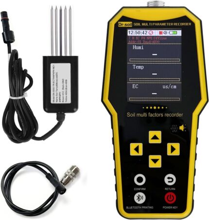 7 in 1 Soil Tester, Nitrogen Phosphorus Potassium NPK Tester, Handheld Soil PH Mete