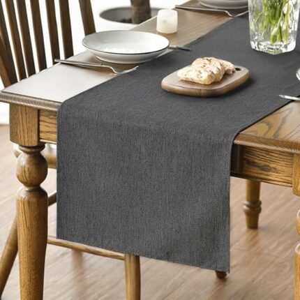 Artoid Mode Dark Grey Table Runner,
